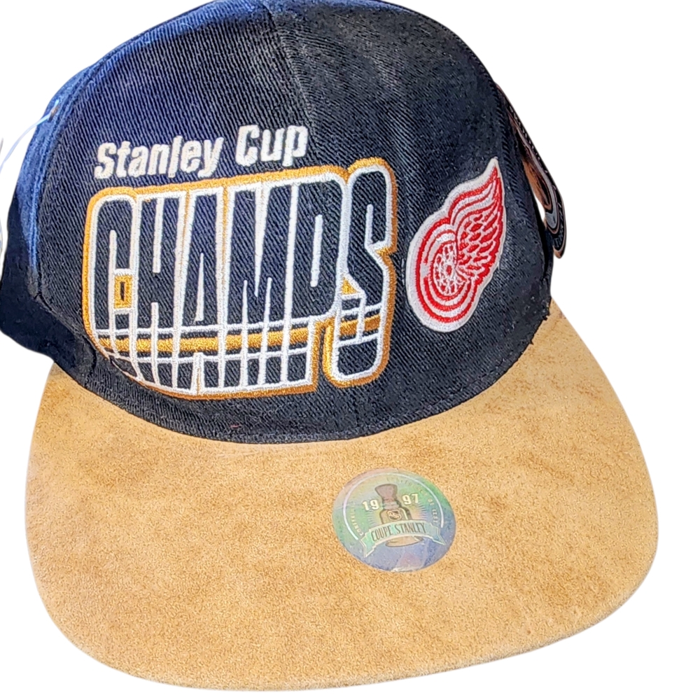 STARTER Stanley Cup Champs Black‎ and Tan Hat